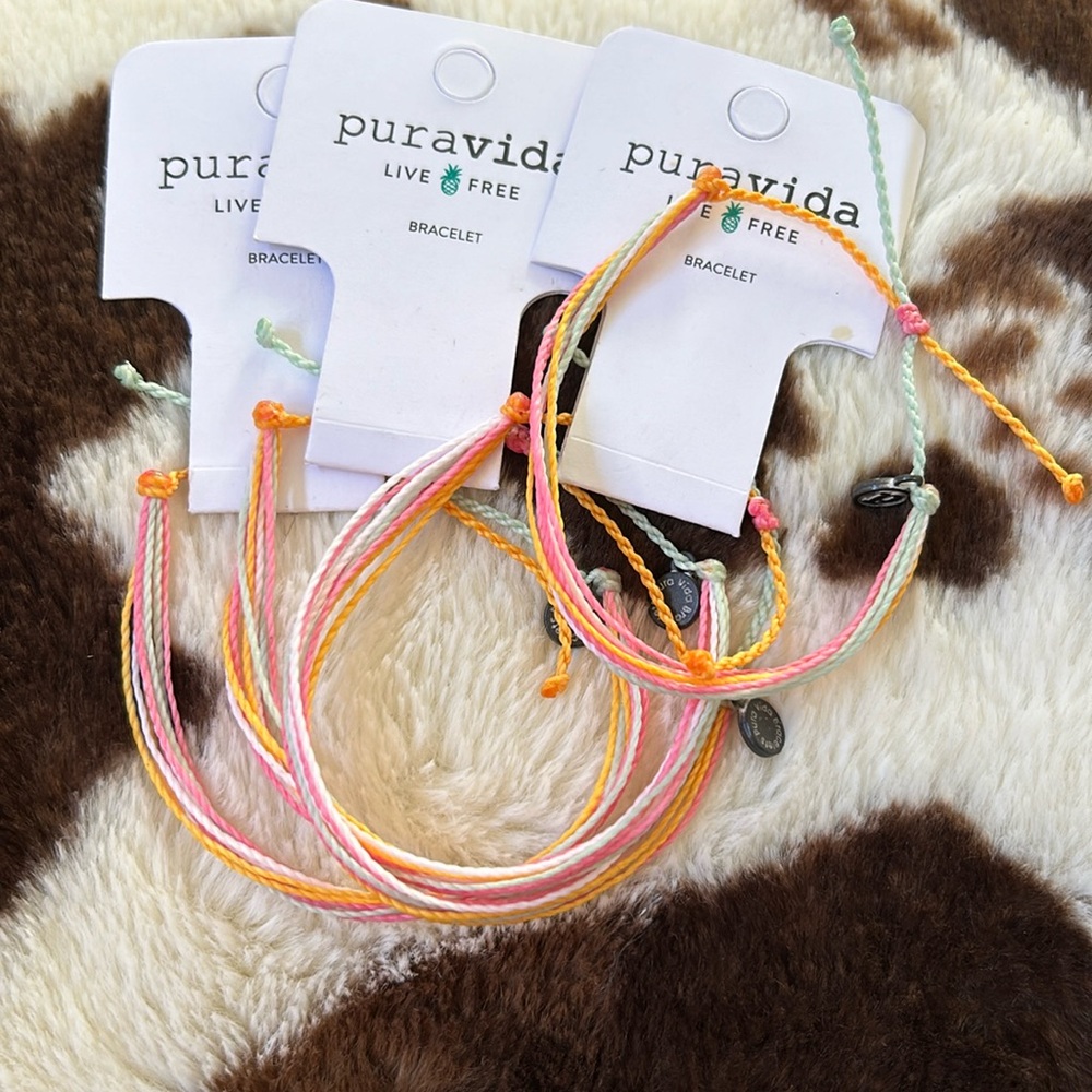 4 Pura Vida MENTAL HEALTH AMERICA BRACELETS